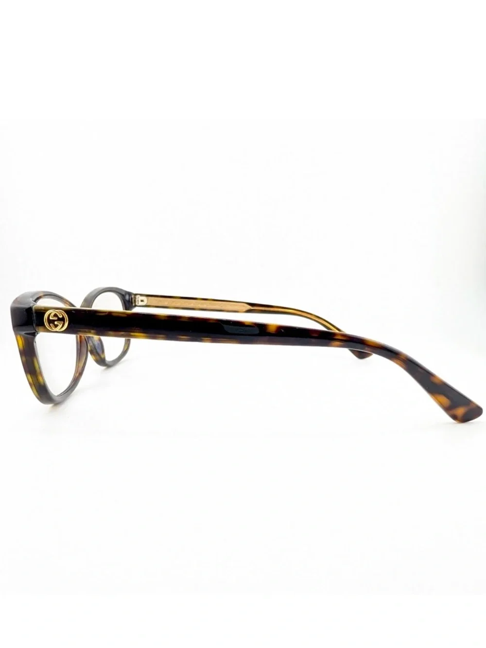 Gucci Women's Eyeglasses GG0309O 002 Havana 54mm Tortoise Shell - NWOTFrame Only